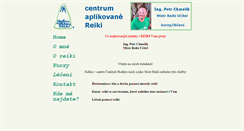 Desktop Screenshot of chmelik.reiki.cz